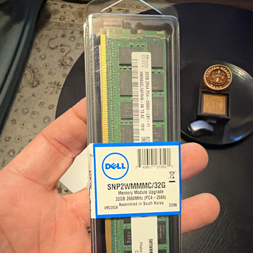 Dell 32gb ddr4 - 32gb, dimm