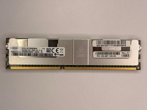 Samsung 64gb 8rx4 pc3l - 8rx4, pc3l-10600l